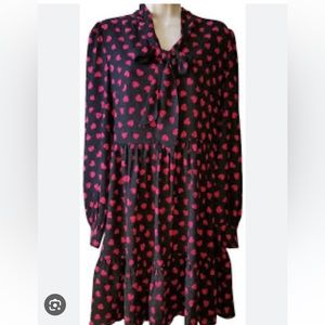 Kate spade heart dress size 8